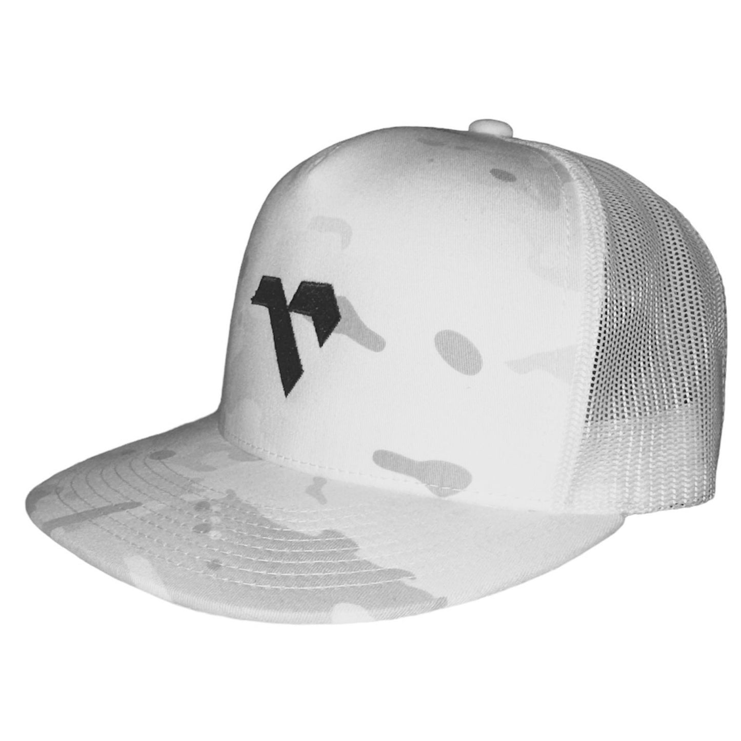 White Camo - SnapBack Hat