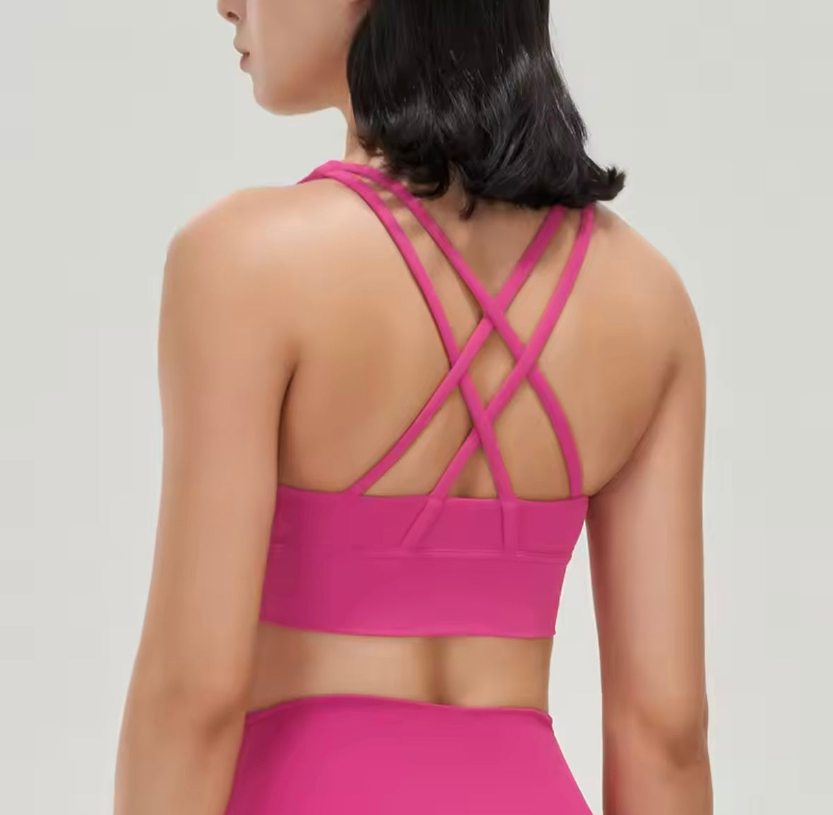 Endurance Sport Cross Bra- Pink