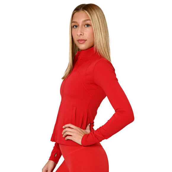Endurance Athletic Jacket -Rose Red