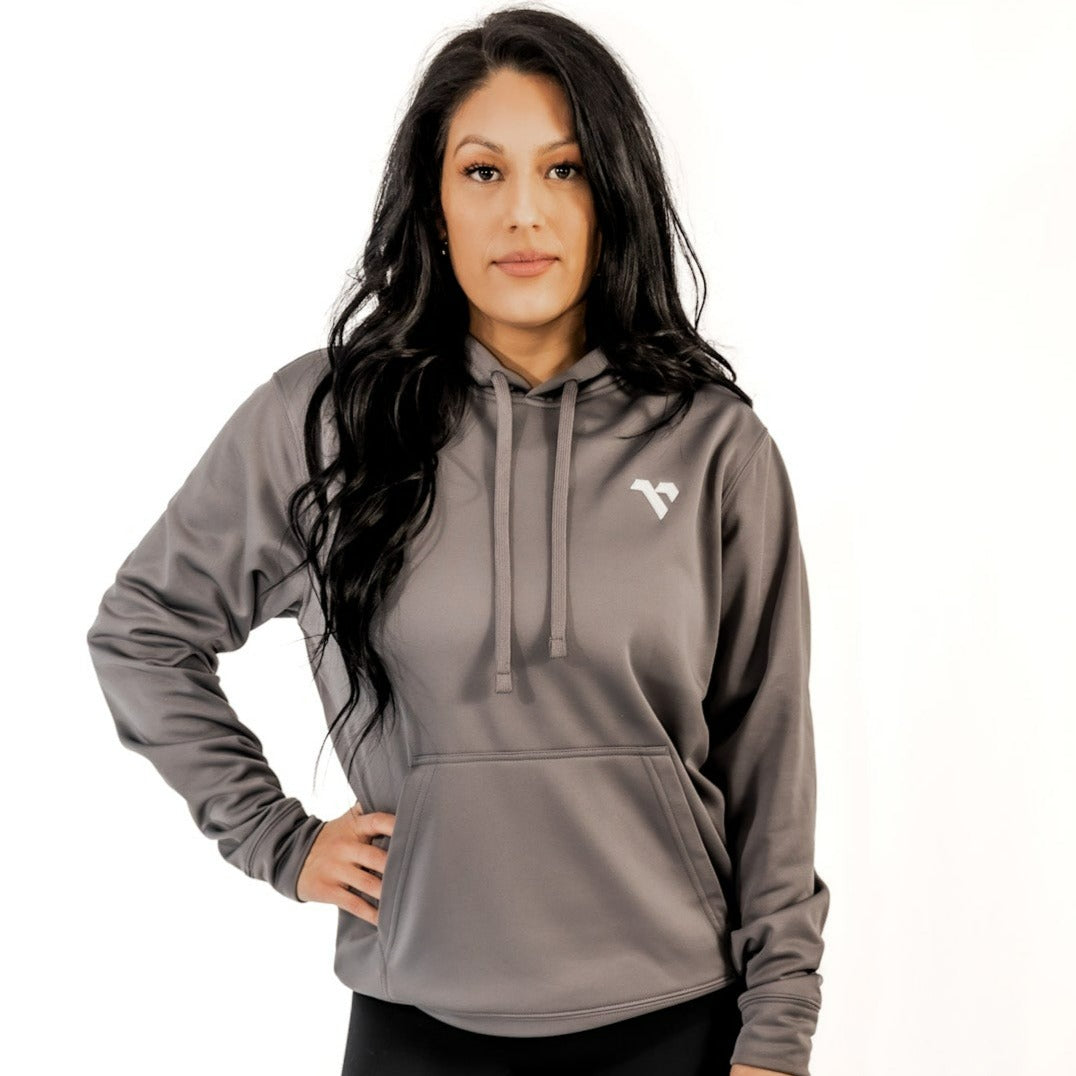 VNCNT Unisex Performance Hoodie - Charcoal