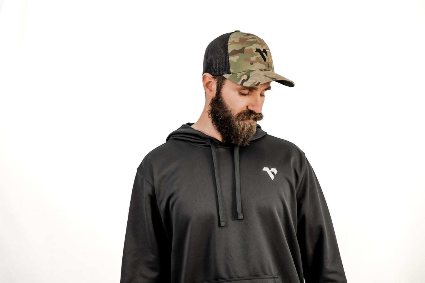 SnapBack Hat - Green Multicam