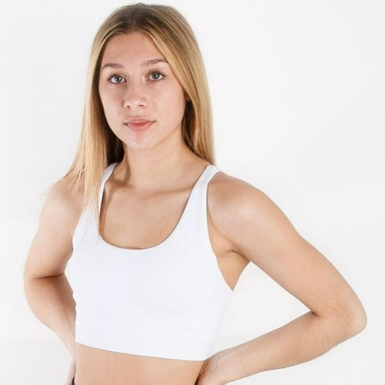 Endurance Sport Cross Bra- White