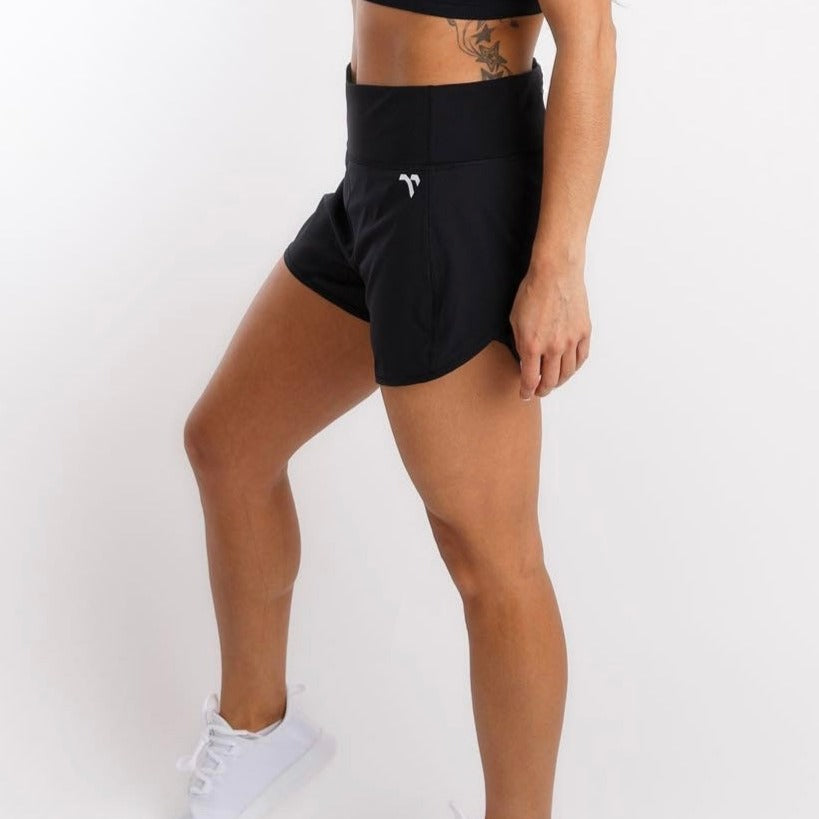 Fierce- Black VNCNT Athletic Shorts