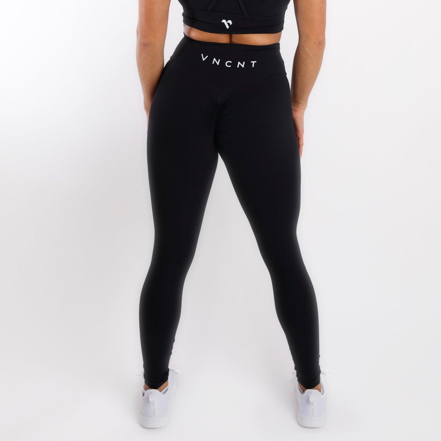 Ruby's Seamless Scrunch Leggings- Jet Black