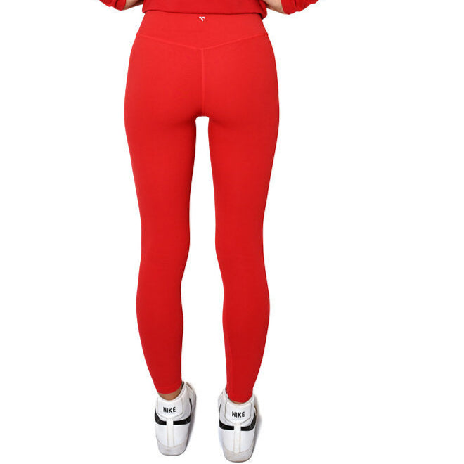 Endurance high Waist pocket legging - Rose Red