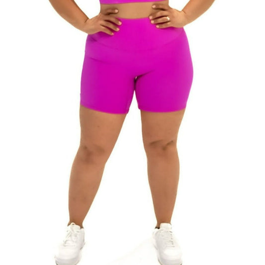 Fierce 2.0 high waisted shorts - Sonic Pink