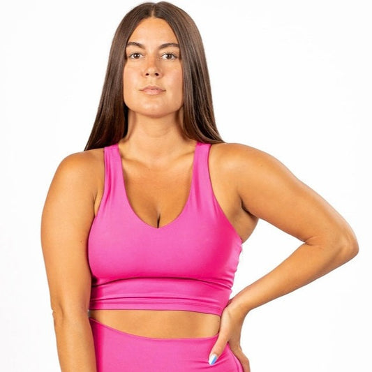 Fierce Magenta Crop Tank